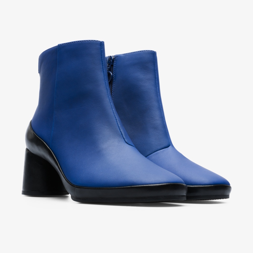 Camper Upright Blue - Camper Women's Ankle Boots ||3094-YQTWG||